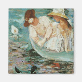 Summertime | Mary Cassatt Magneet (Voorkant)