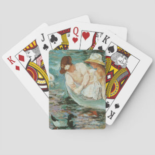 Summertime   Mary Cassatt Pokerkaarten
