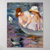 Summertime, Mary Cassatt Poster (Voorkant)