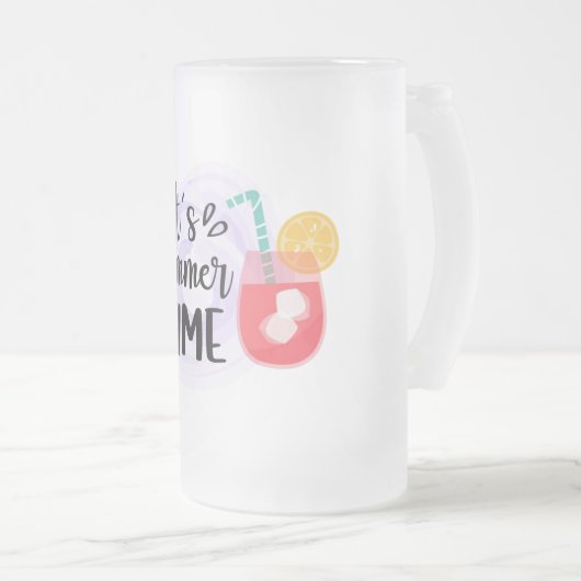 Summertime Matglas Bierpul (Voorkant rechts)