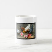 Summertime met kippen koffiemok (Center)
