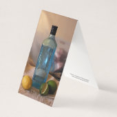 "Summertime", nog steeds leven met flesje en citru Kaart (Voorkant)