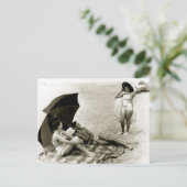 Summertime Oregon Beach -  foto Briefkaart (Staand voorkant)