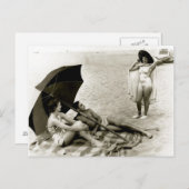 Summertime Oregon Beach -  foto Briefkaart (Voorkant / Achterkant)