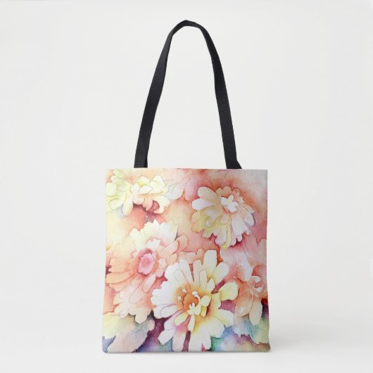Summertime Pastel Floral Tas (Voorkant)