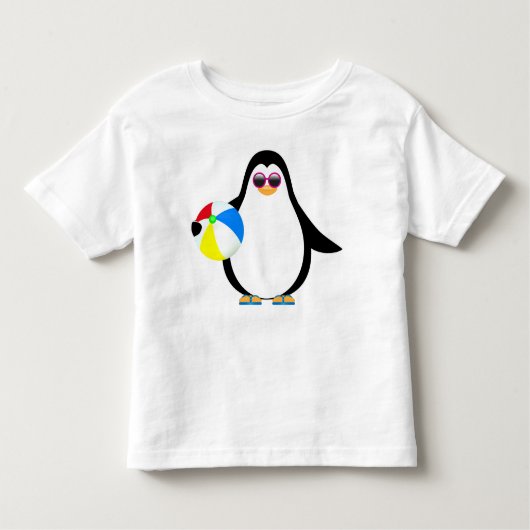 Summertime Penguin Kinder Shirts (Voorkant)