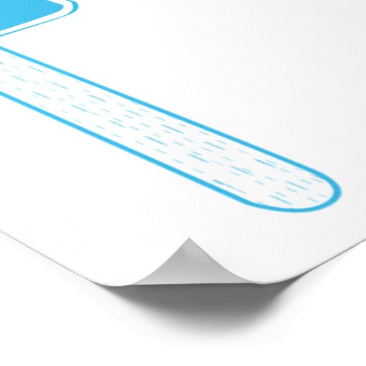 Summertime-pictogrammen Poster (Hoek)