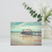 Summertime plezier in cromerkaarten briefkaart (Staand voorkant)