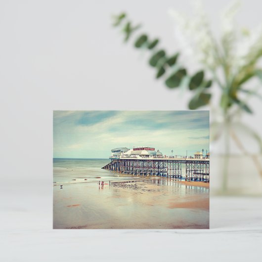 Summertime plezier in cromerkaarten briefkaart (Staand voorkant)