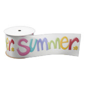 Summertime Ribbons Satijnen Lint (Spoel)
