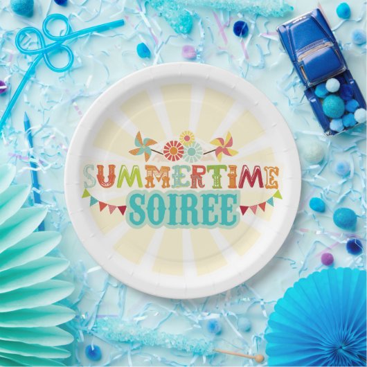 Summertime Soiree Paper Bord (Feest)