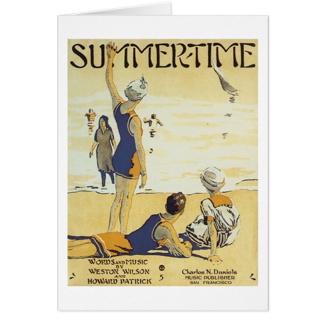 Summertime  Songbook Hoesje (Voorkant)