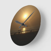 Summertime sunset ronde klok (Hoek)