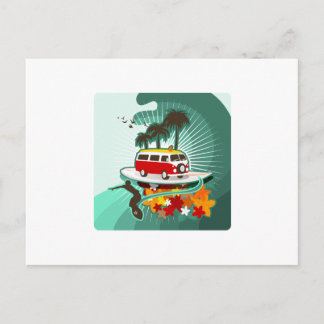 Summertime Surfing. Briefkaart