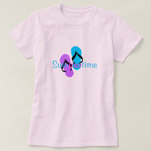 Summertime T-Shirt (Design voorkant)