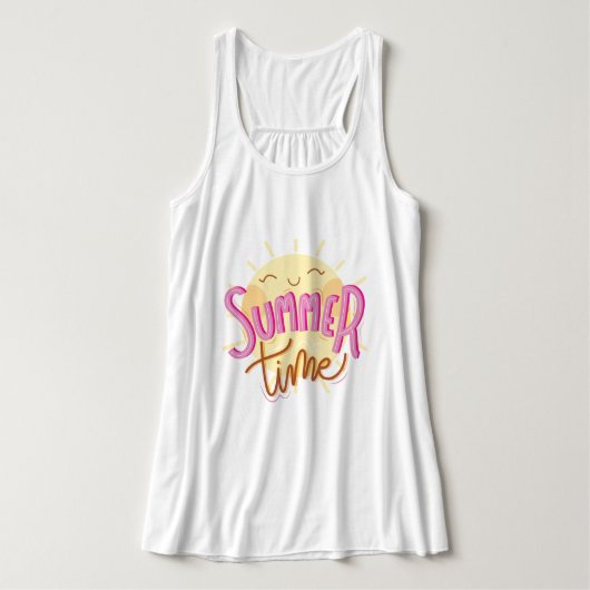 Summertime Tanktop (Design voorkant)