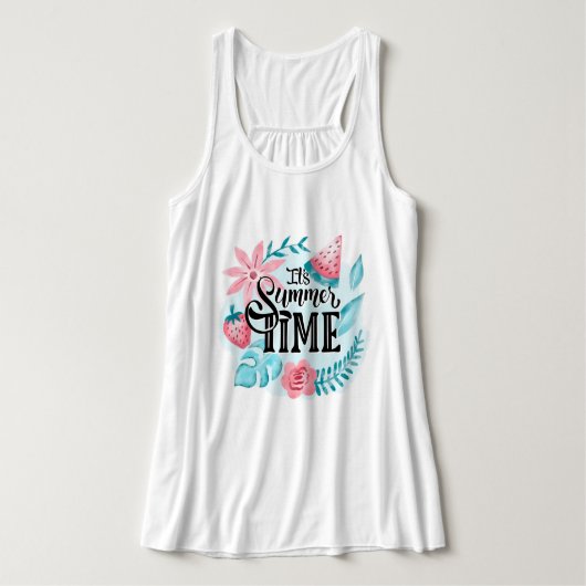 Summertime Tanktop (Design voorkant)