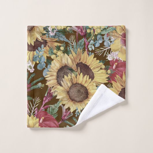  Summertime Tropisch Bad Handdoek (Wasdoekje)