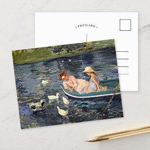 Summertime Twee   Mary Cassatt Briefkaart