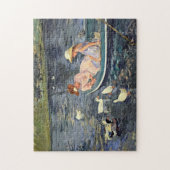 Summertime Twee | Mary Cassatt Legpuzzel (Verticaal)