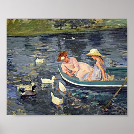 Summertime Twee | Mary Cassatt Poster (Voorkant)