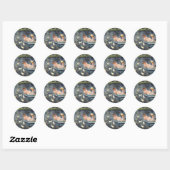 Summertime Twee | Mary Cassatt Ronde Sticker (Vel)
