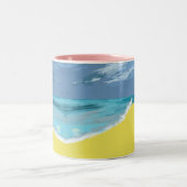 Summertime Tweekleurige Koffiemok (Center)