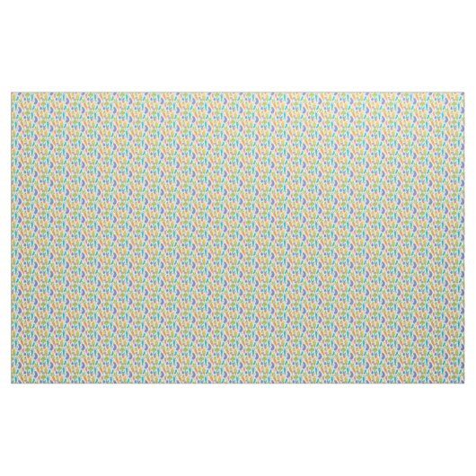 Summertime vegetable Pattern Stof (Yard (91,4 cm))