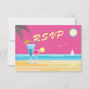 Summertime Wedding RSVP