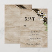 Summertime Wedding RSVP Kaartje (Voorkant / Achterkant)
