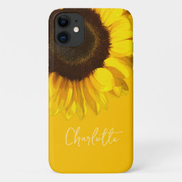 Summertime Yellow Sunflower  naam Case-Mate iPhone Case