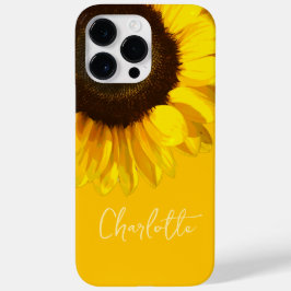 Summertime Yellow Sunflower  naam Case-Mate iPhone 14 Pro Max Hoesje