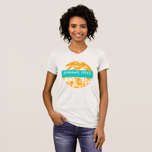 SummerVibes L.A. T-shirt (Voorkant volledig)