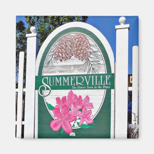 Summerville, Charleston, South Carolina, Magnet (Voorkant)