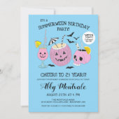 Summerween 25th Birthday Cocktail Party Kaart (Voorkant)