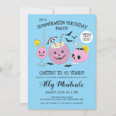 Summerween 50ste verjaardag Cocktail Party Kaart (Voorkant)