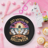 Summerween Beach Spooky Papieren Bordje (Feest)