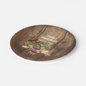 Summerween Birthday Party Papieren Bordje (Gekanteld)