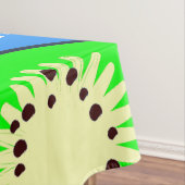 summerween blauwe halloween jack o'lantern fruit tafelkleed (Voorbeeld)
