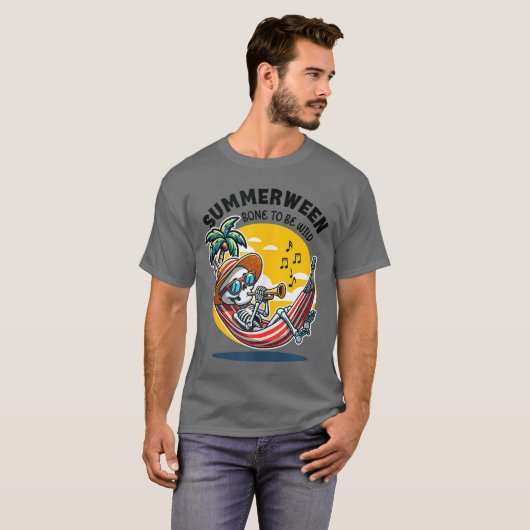 Summerween Bone to Be Wild Skeleton Tank Top 1 (Voorkant volledig)