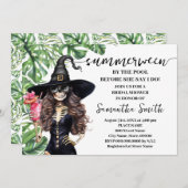 Summerween by the Pool Before I Do Shower Kaart (Voorkant / Achterkant)