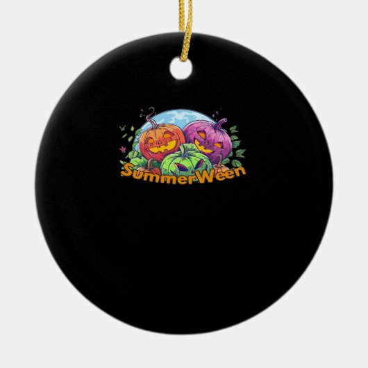 Summerween Classic Meme Keramisch Ornament (Voorkant)