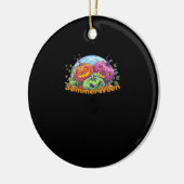 Summerween Classic Meme Keramisch Ornament (Links)