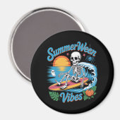 Summerween Feestje Magneet (Voorkant / Achterkant)