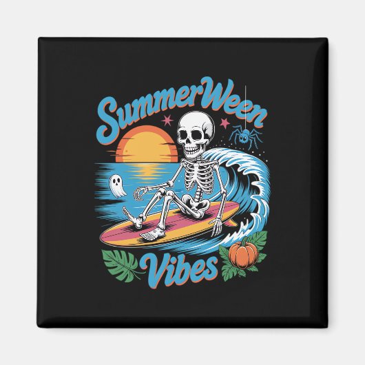 Summerween Feestje Magneet (Voorkant)