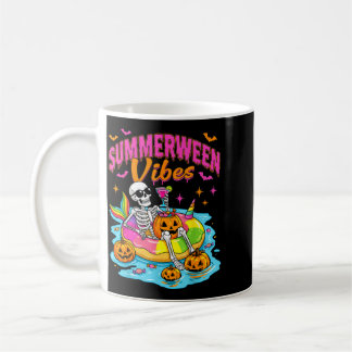 Summerween Grappige Skeletten Halloween Drijvend Z Koffiemok