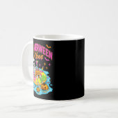 Summerween Grappige Skeletten Halloween Drijvend Z Koffiemok (Voorkant links)