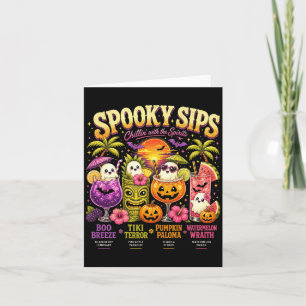 Summerween Griezelige Slokjes Halloween Geest Staa Kaart