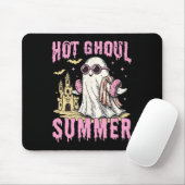 Summerween Hot Ghoul Summer Funny Schattige Ghost Muismat (Met muis)