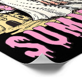 Summerween Hot Ghoul Summer Funny Schattige Ghost  Poster (Hoek)